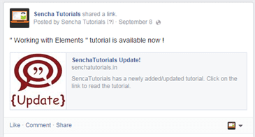 New tutorials on Sencha Tutorials page