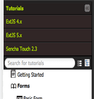 tutorials for ExtJS 4.x, ExtJS 5.x and Sencha Touch