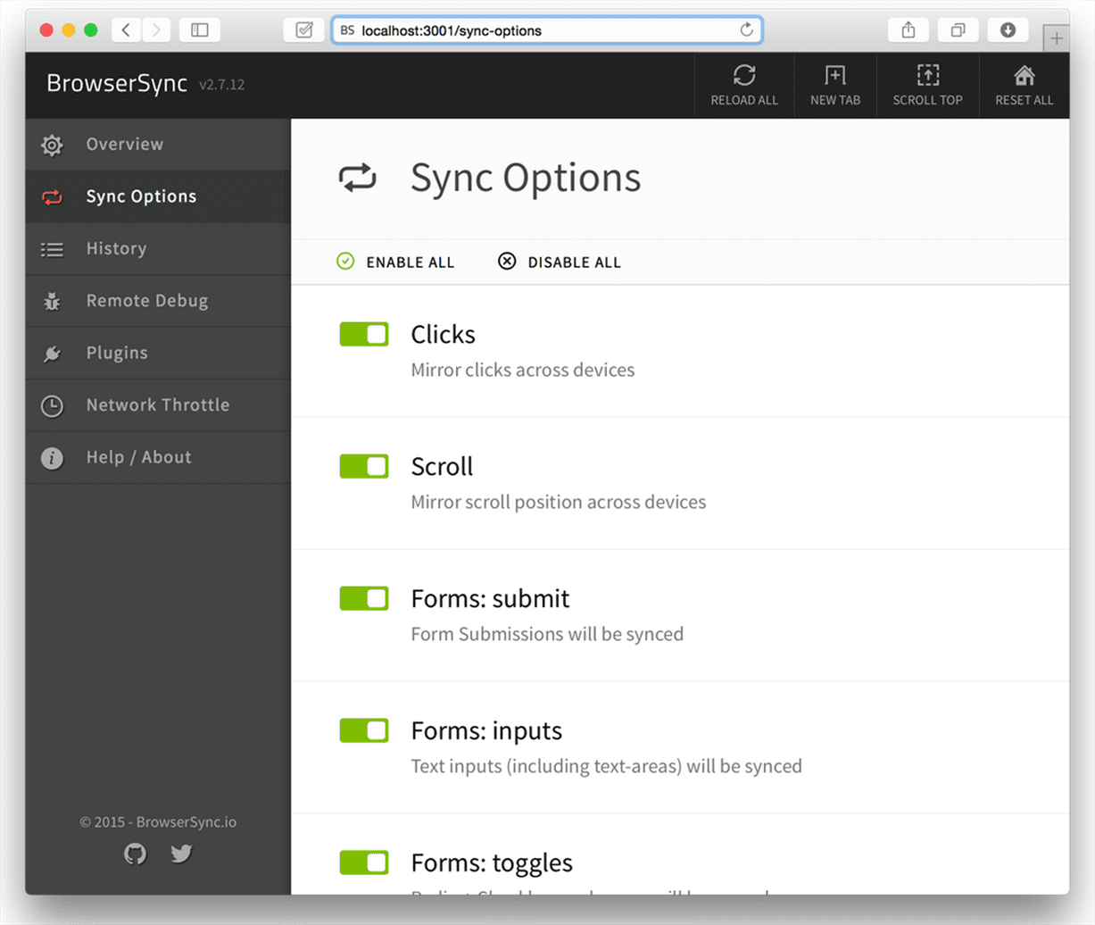 BrowserSync in Polymer App