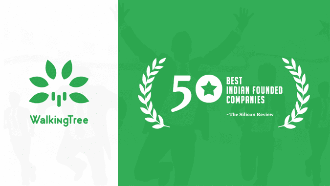 Walking Tree recognised among Top 50 Best Indian Founded Companies - WalkingTree Blogs