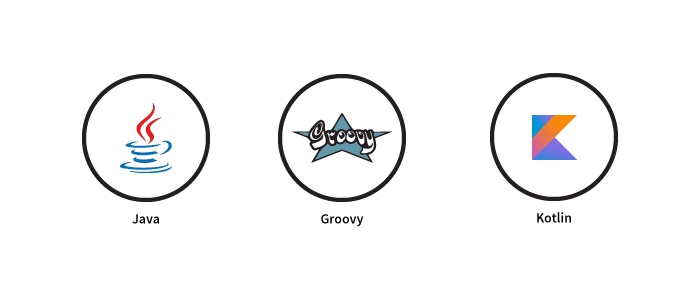 three programming languages supported by Micronaut