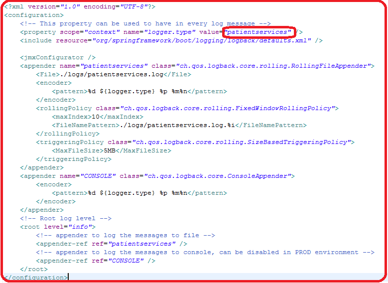 Microservice Patient details