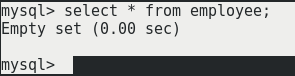 Verify the data in the table