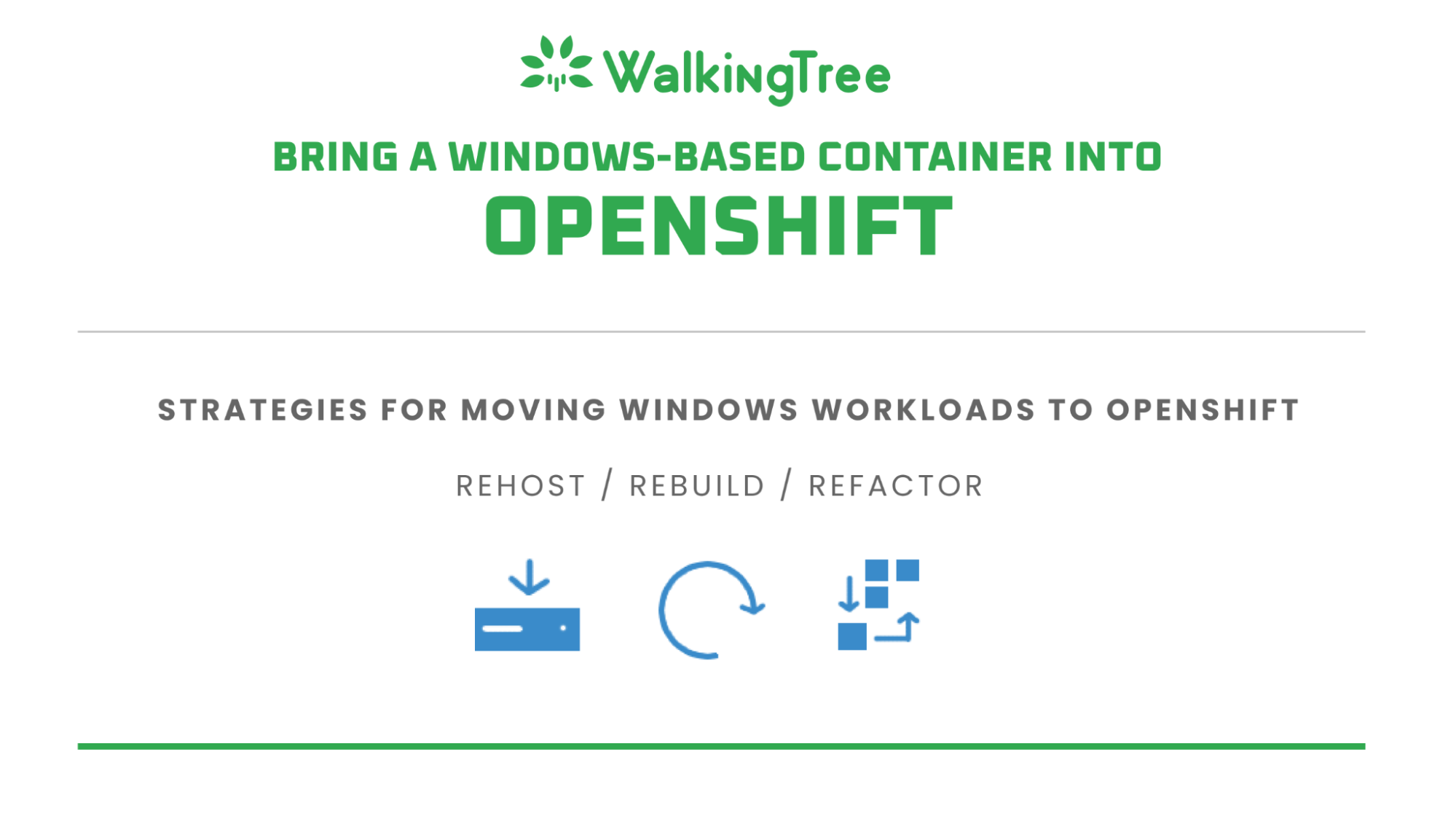 Bring a Windows-based container into OpenShift