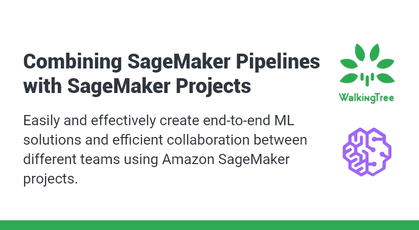 Combining SageMaker Pipelines with SageMaker Projects