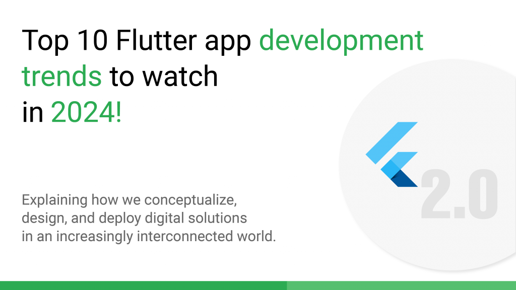 Top 10 Flutter app development trends to watch in 2024