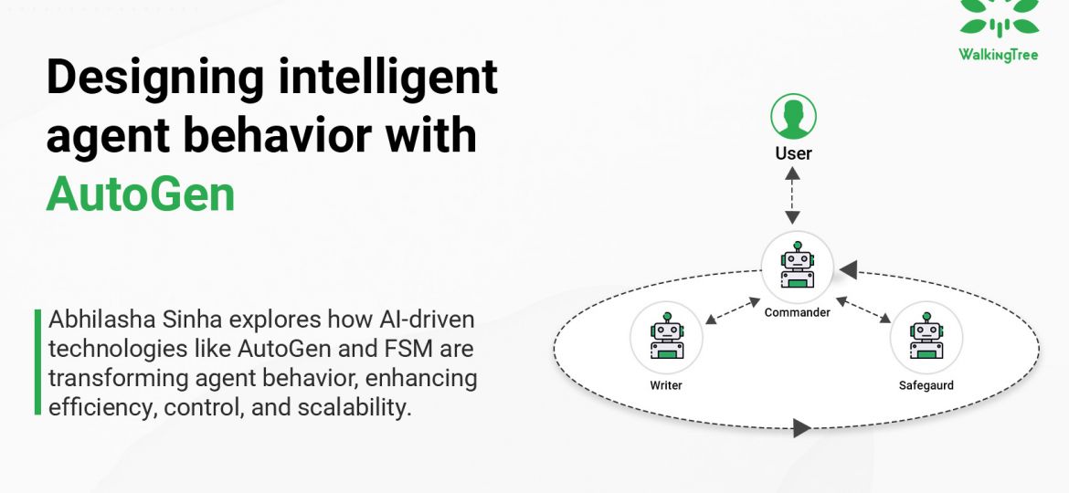 Designing Intelligent Agent Behavior with AutoGen