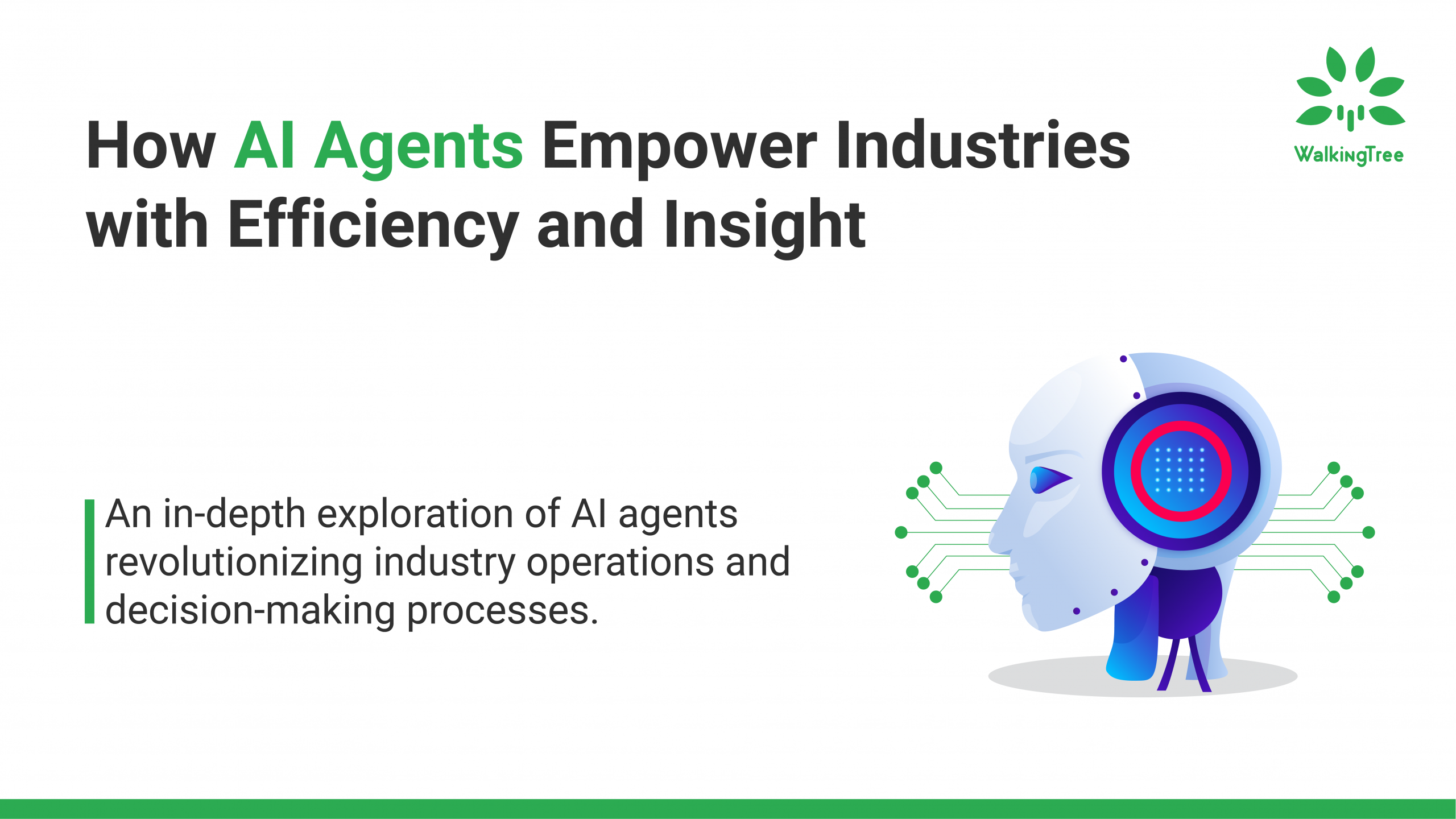 How AI Agents Empower Industries with Efficiency and Insight